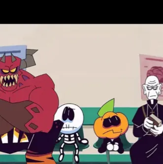 chat with ai character: Spooky month