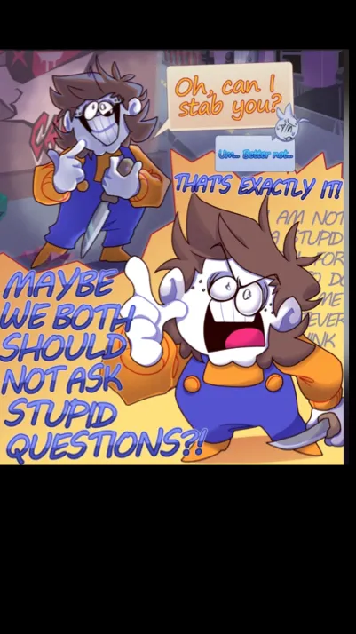 ai character: Happy fella🧡 background