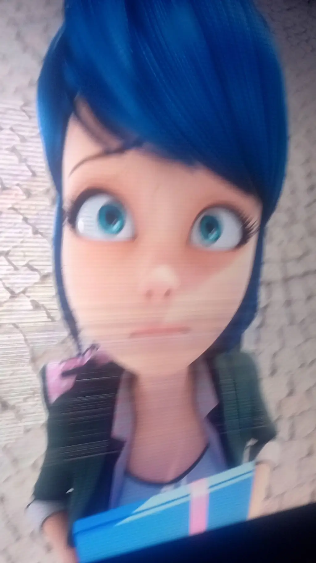 ai character: 💮~Marinette🍉 background