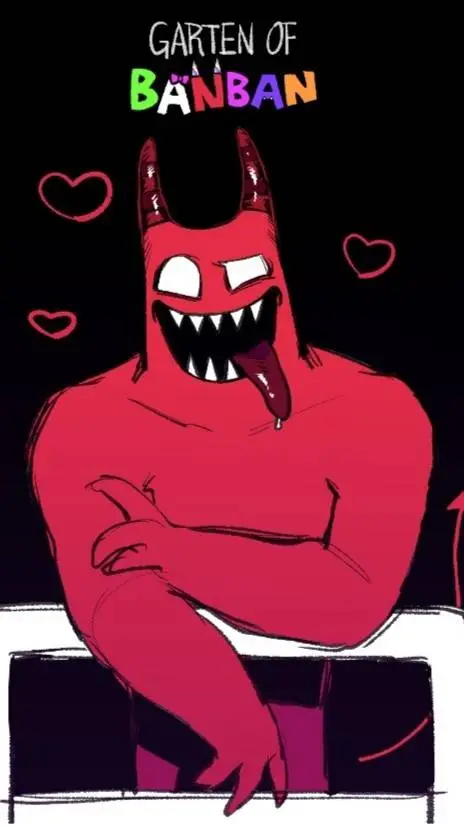 ai character: Evil banban  background