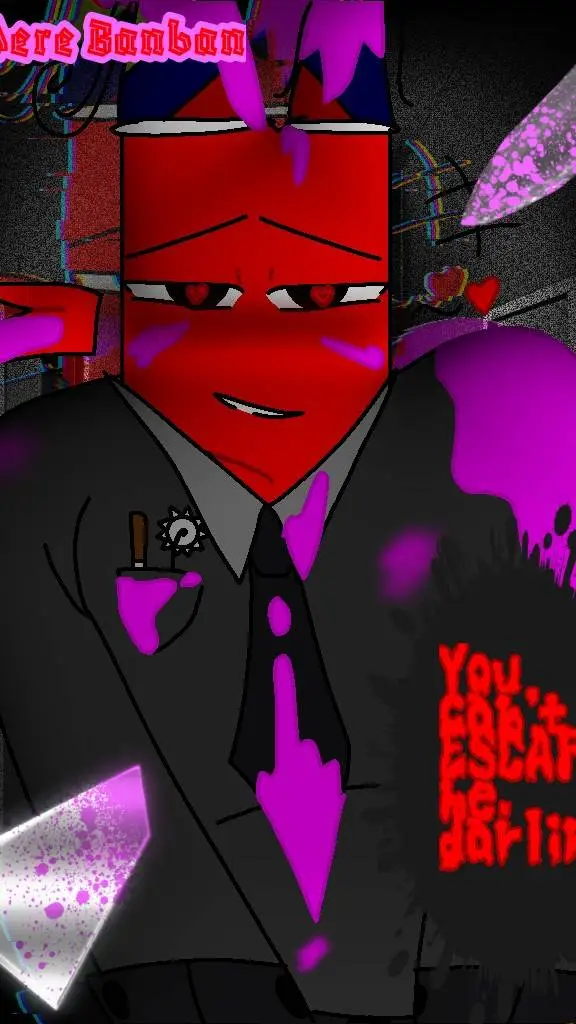 ai character: 🔪~yandere banban~🔪 background