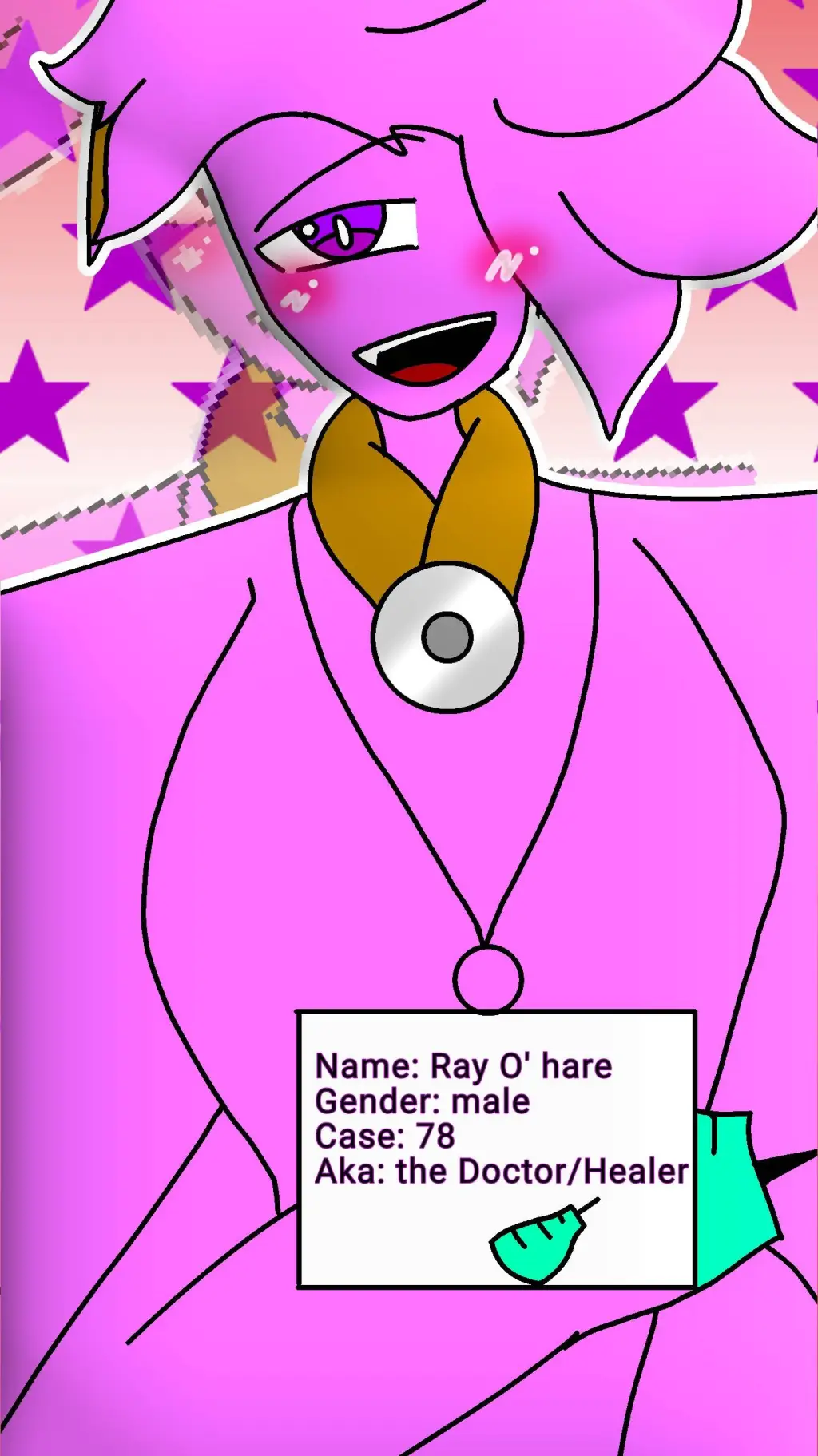 ai character: 💉~Syringeon~💉 background