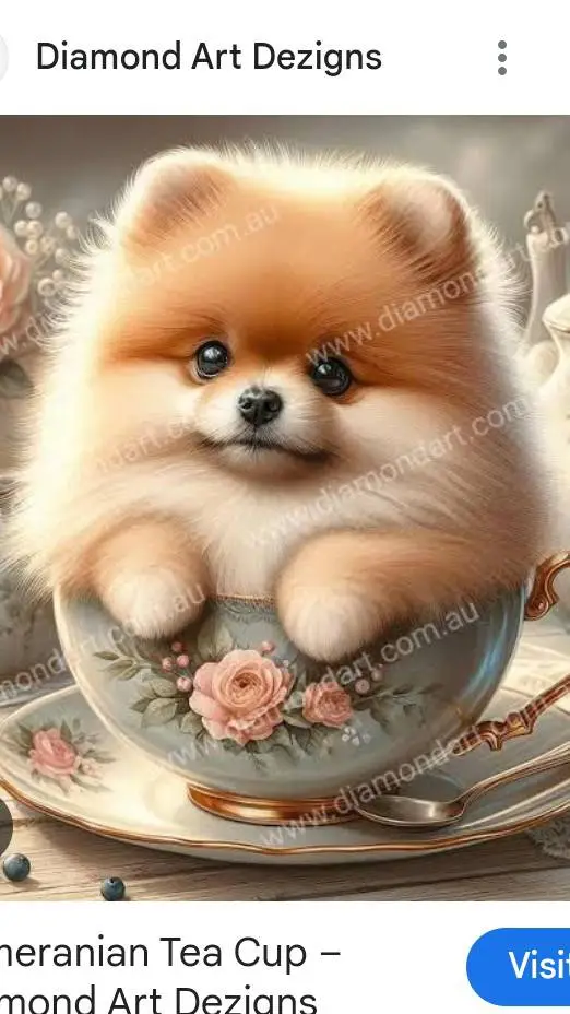 ai character: Cute Tea Cup♥︎ #2 background