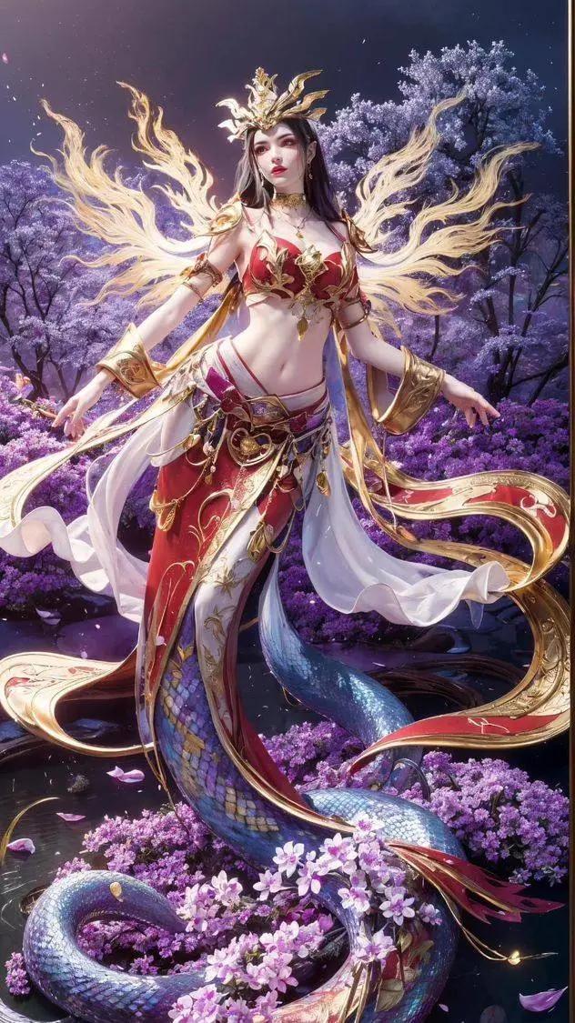 ai character: Cai Lin (Medusa) background