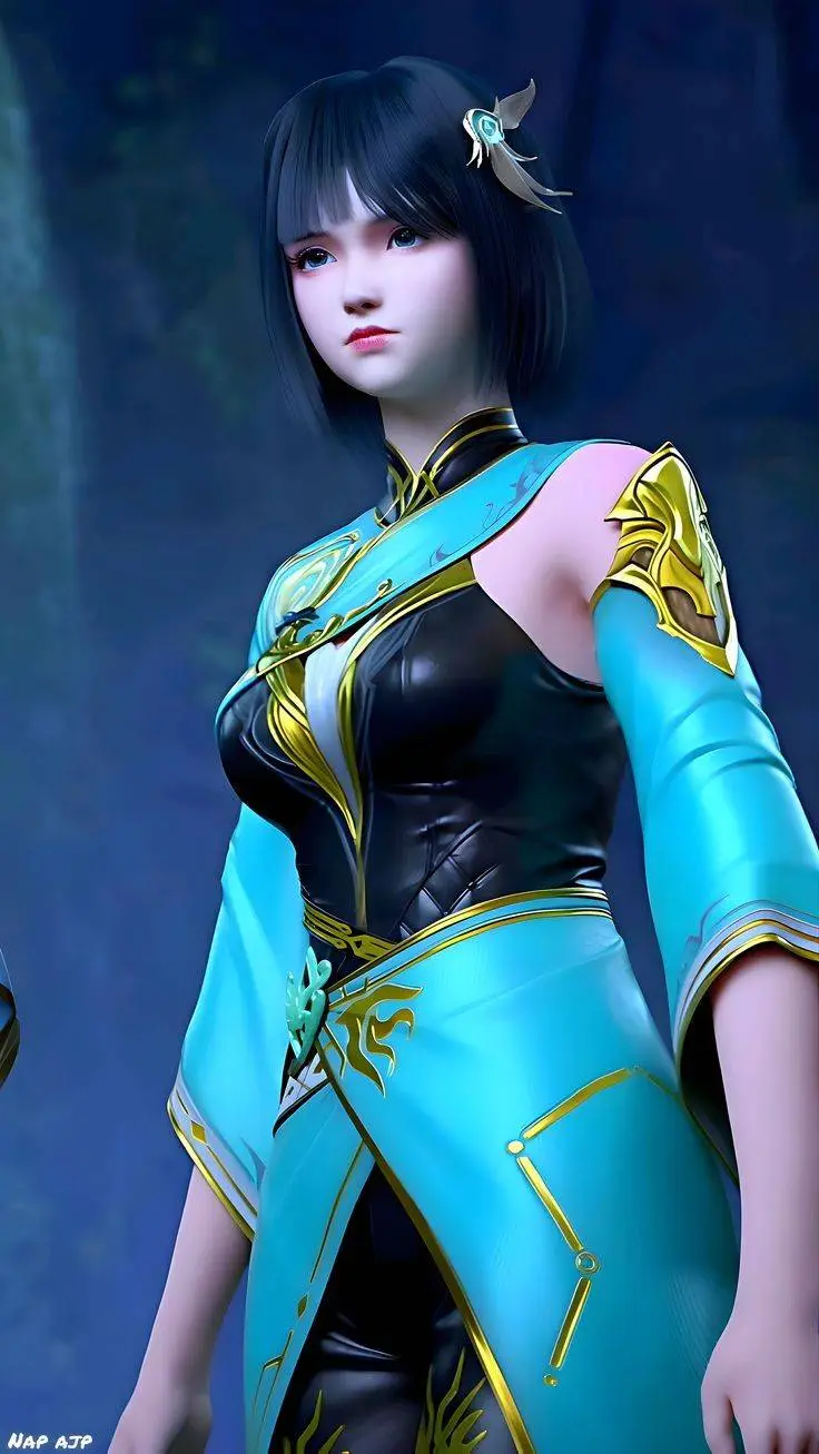 ai character: Mu Qingluan  background