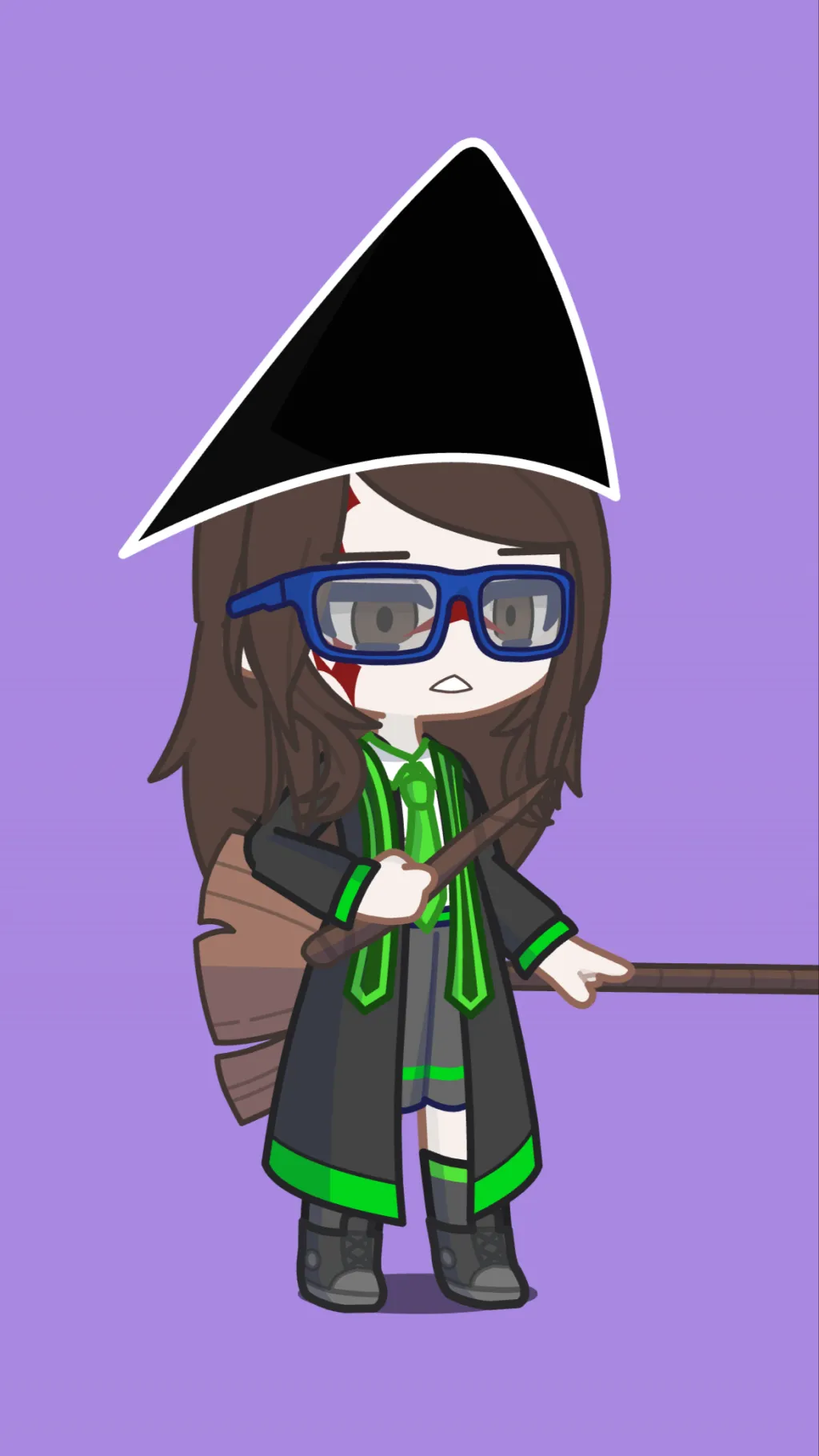 ai character: Hp detention  background