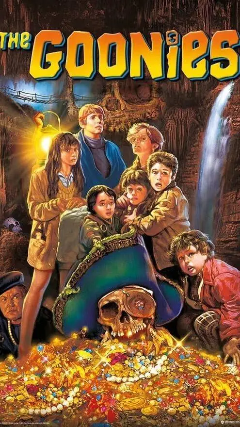 ai character: the goonies!  background