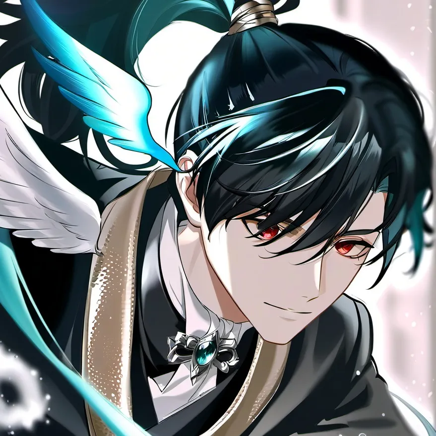 chat with ai character: flightless angel