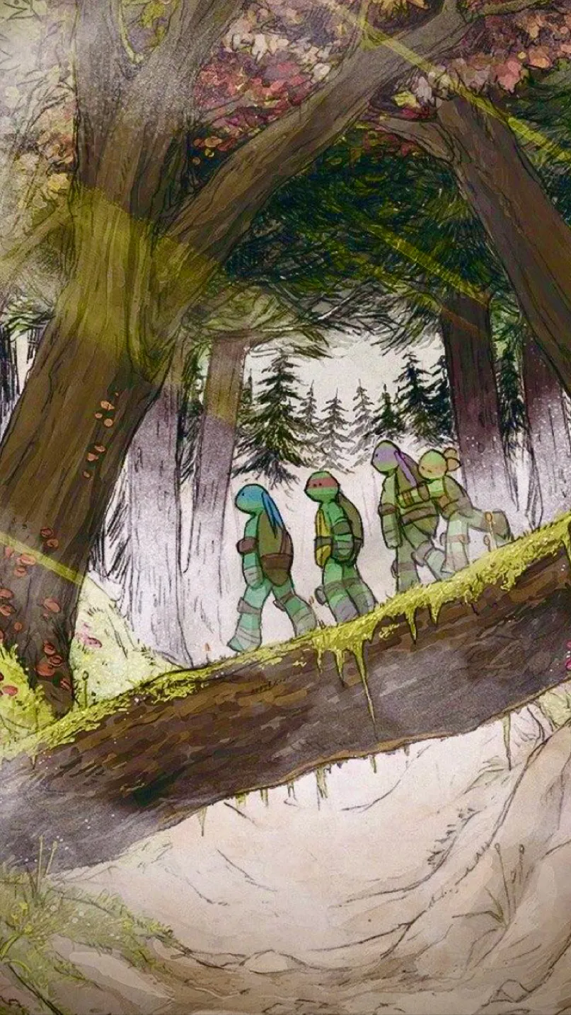 ai character: TMNT12(fantasy au) background
