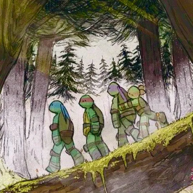 chat with ai character: TMNT12(fantasy au)