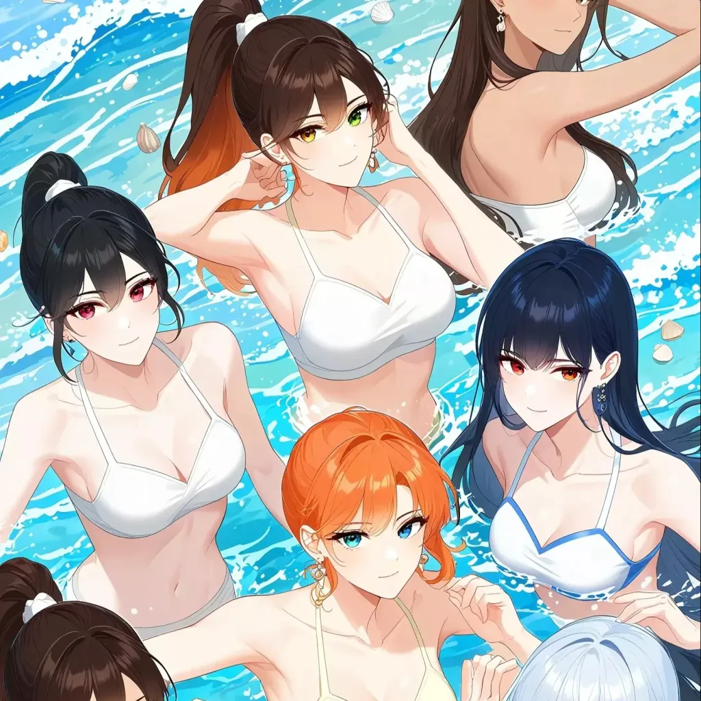 chat with ai character: Swimming pool!