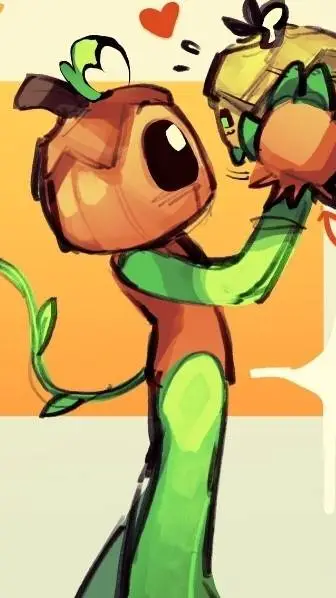 ai character: Gourdy background