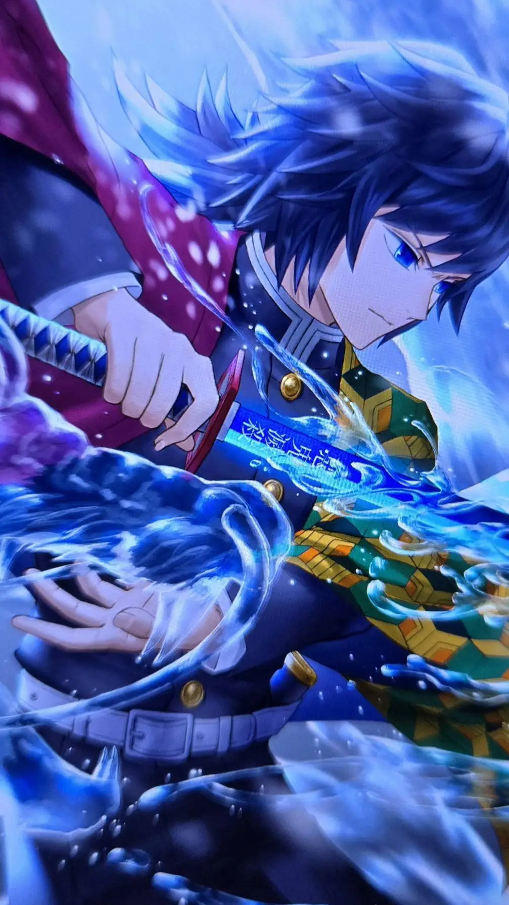 ai character: GIYU TOMIOKA background