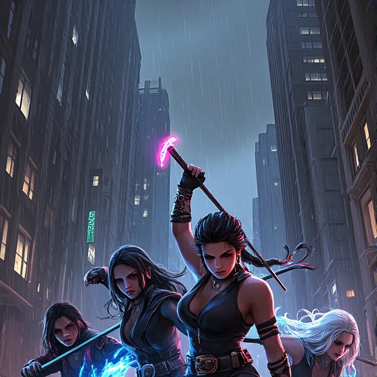 chat with ai character: 4 assassins