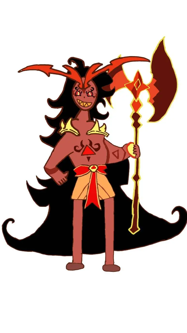 ai character: Burning Spice background