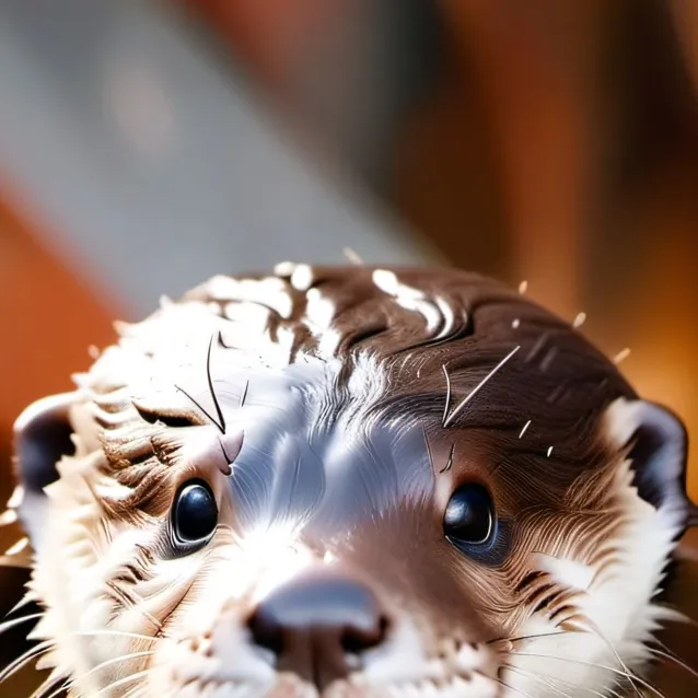 chat with ai character: Baby otter