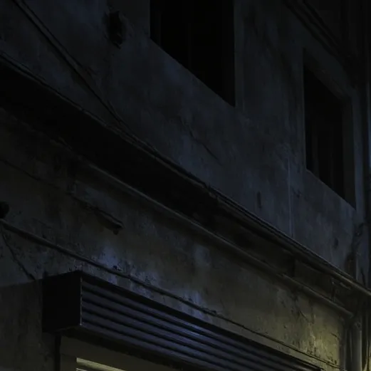 chat with ai character: Abandoned store