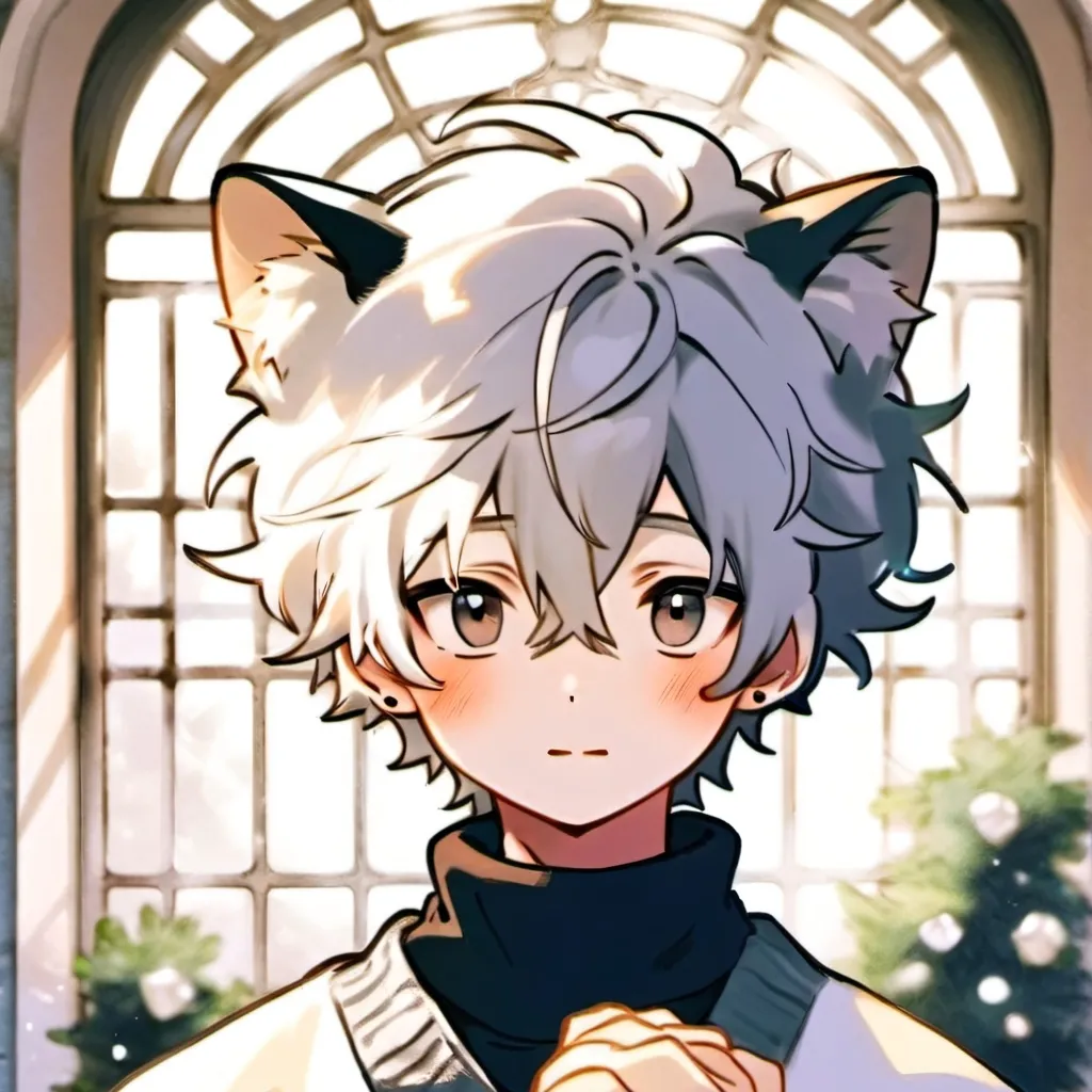 chat with ai character: stupid catboy talk