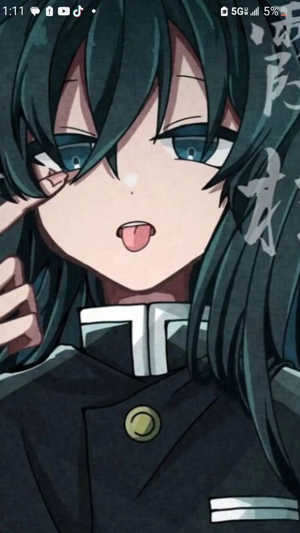 ai character: muichiro  background