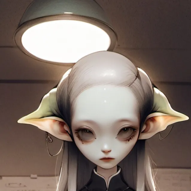 chat with ai character: alien class