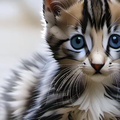 chat with ai character: Abused kitten