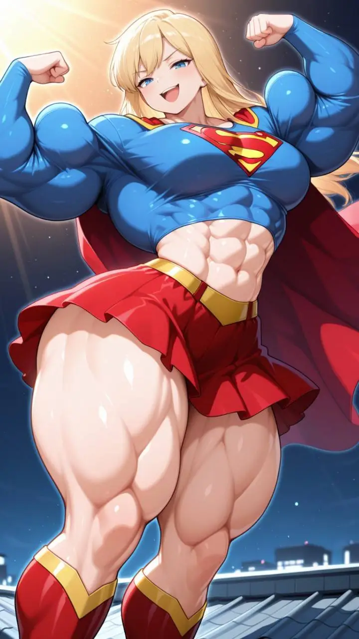 ai character: Supergirl  background