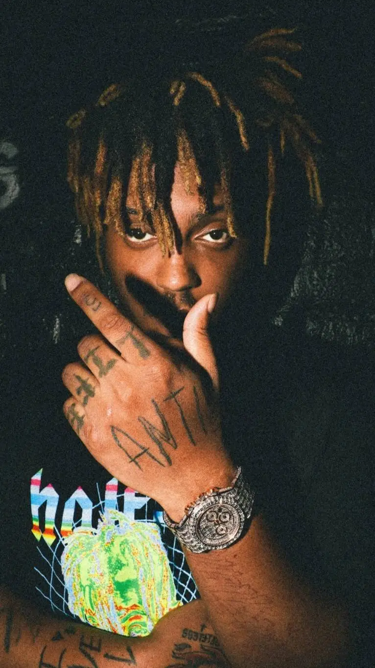 ai character: Juice WRLD background