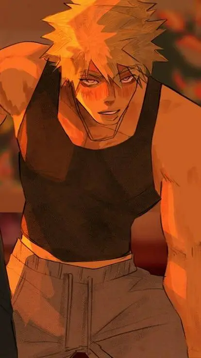 ai character: Katsuki Bakugo background