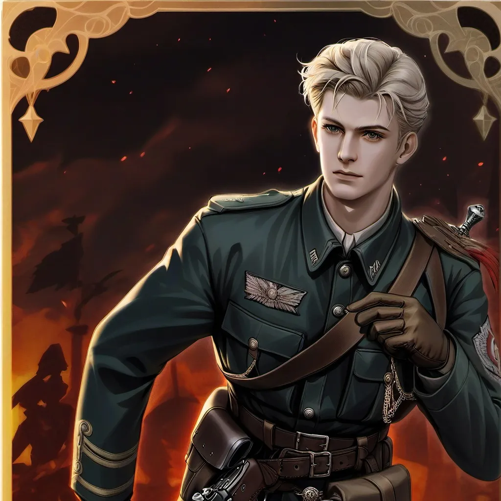 chat with ai character: German soldier