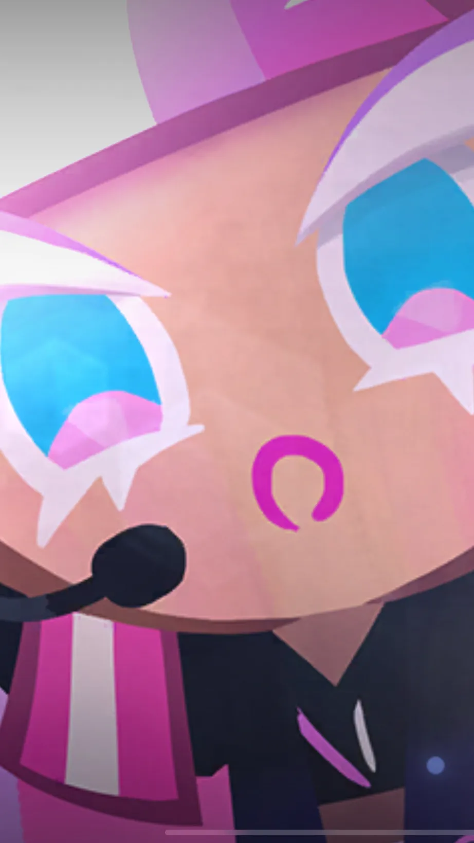ai character: Shining Glitter background