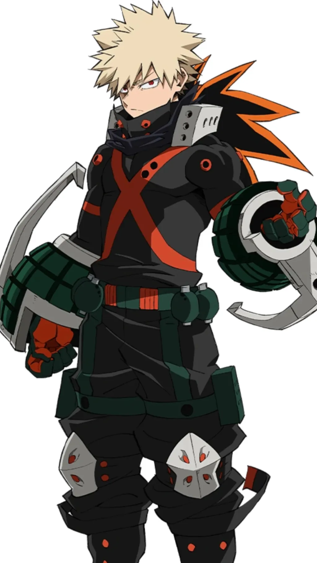 ai character: Katsuki Bakugo background