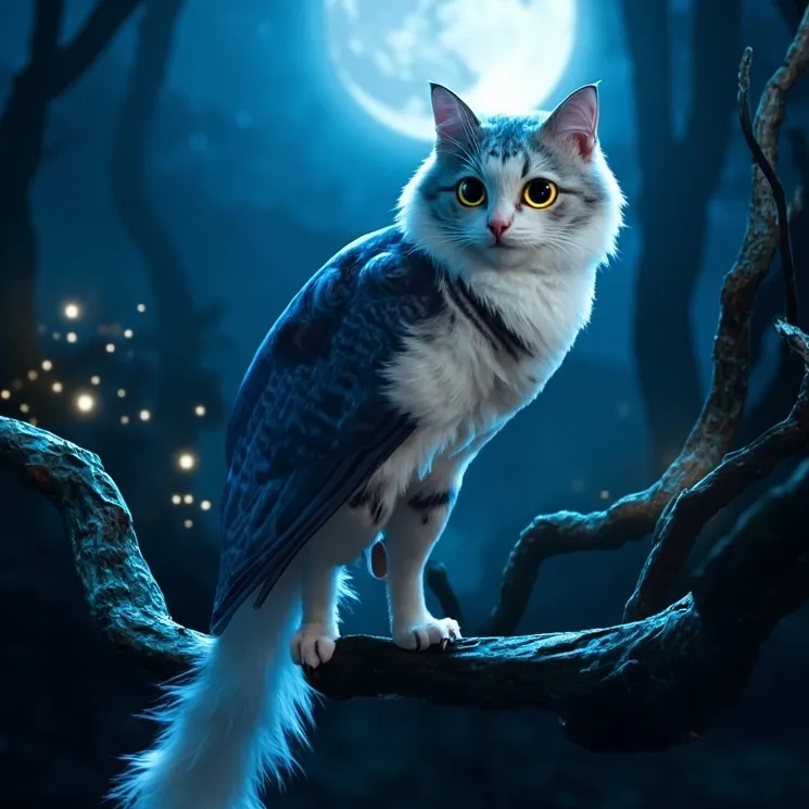 chat with ai character: Meowl