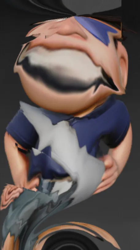 ai character: ยɭє๏ background