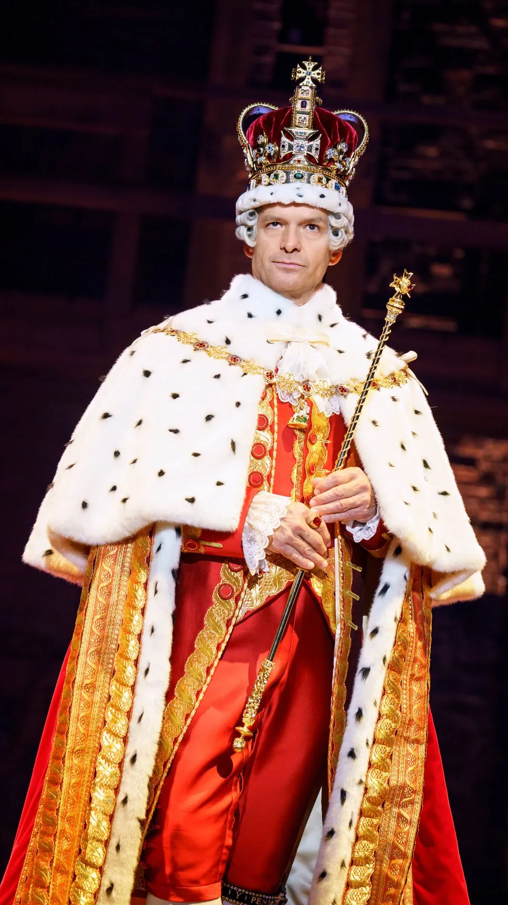 ai character: King George III background
