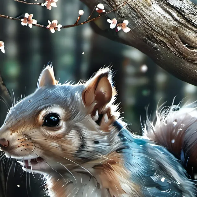 chat with ai character: Squirrel tickle