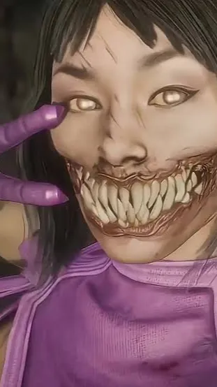 ai character: Mileena mk11 background