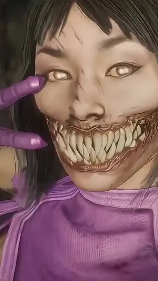 ai character: Mileena mk11 background