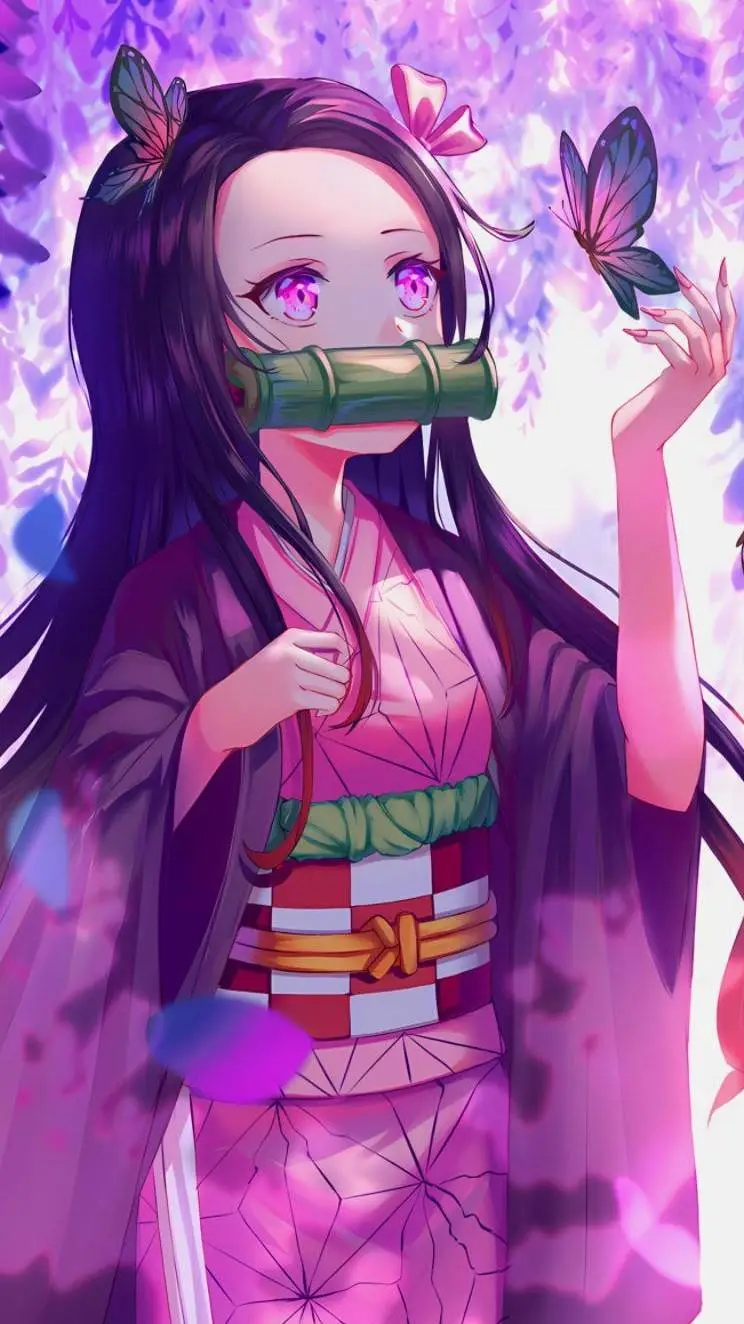 ai character: Nezuko  background