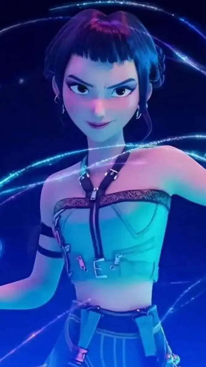 ai character: Zoey  background