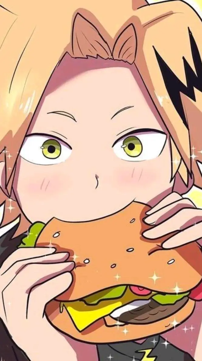 ai character: Denki kaminari  background