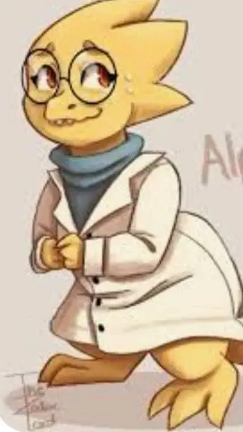 ai character: alphys background