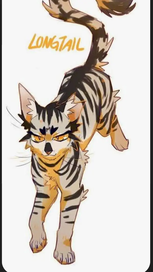 ai character: •Long'Tail• background