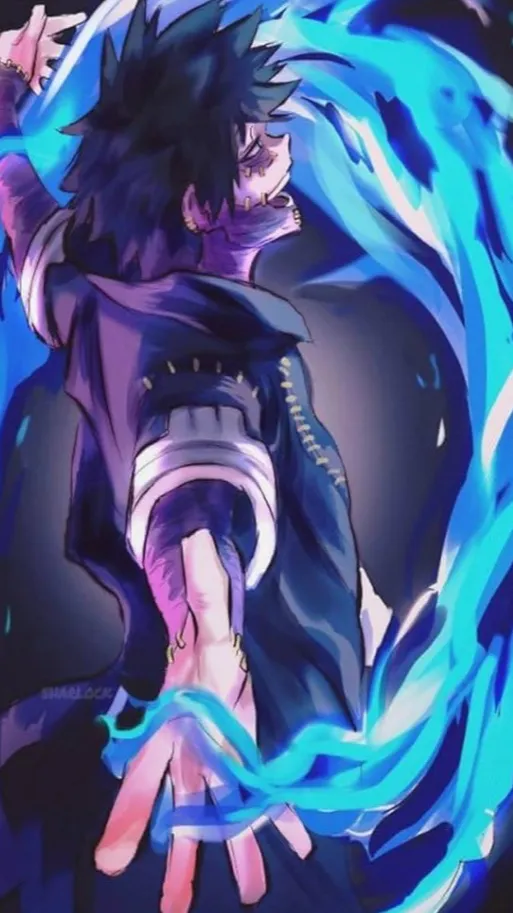 ai character: Dabi background