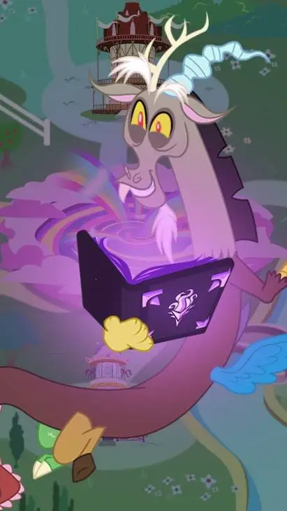 ai character:  🐲Discord🐲  background