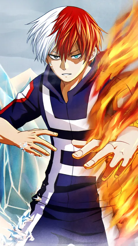 ai character: MHA new start background