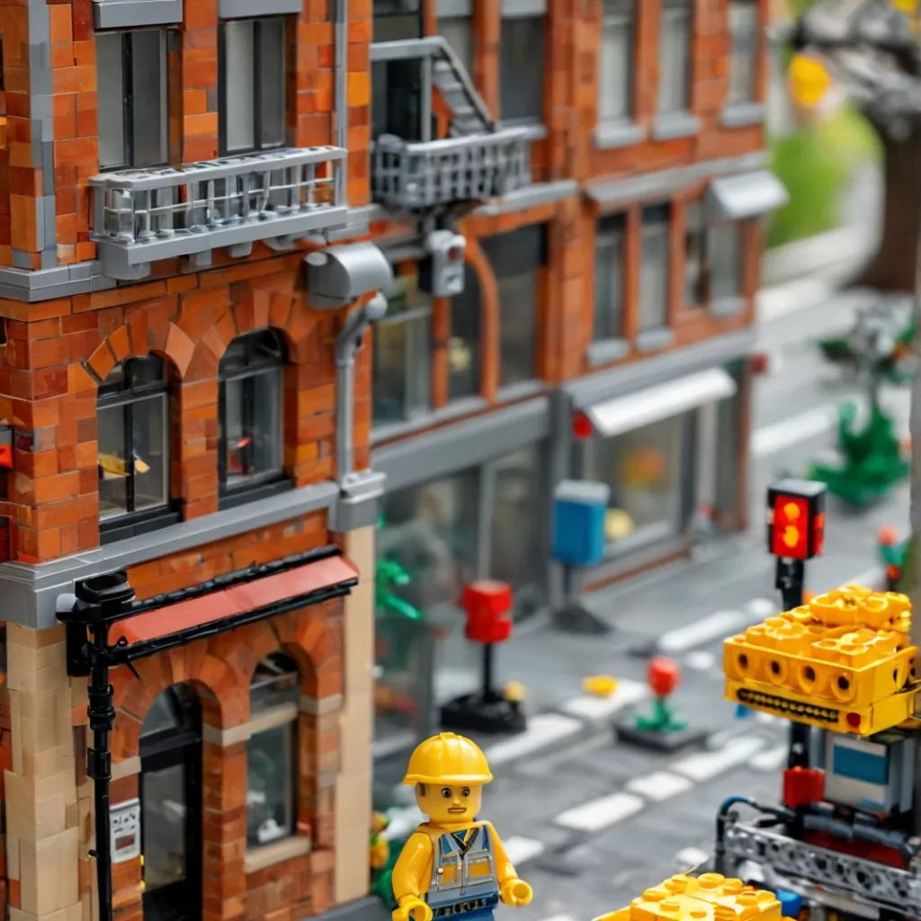 chat with ai character: lego