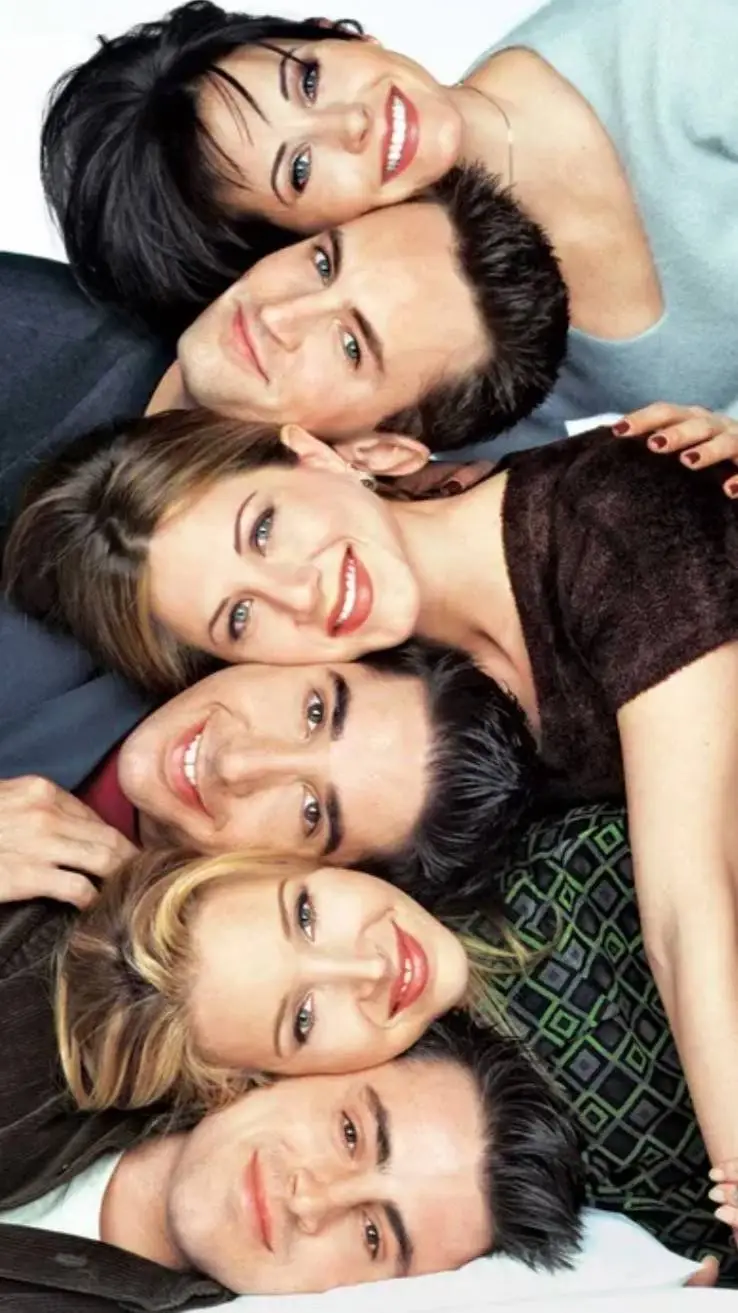 ai character: F.R.I.E.N.D.S background