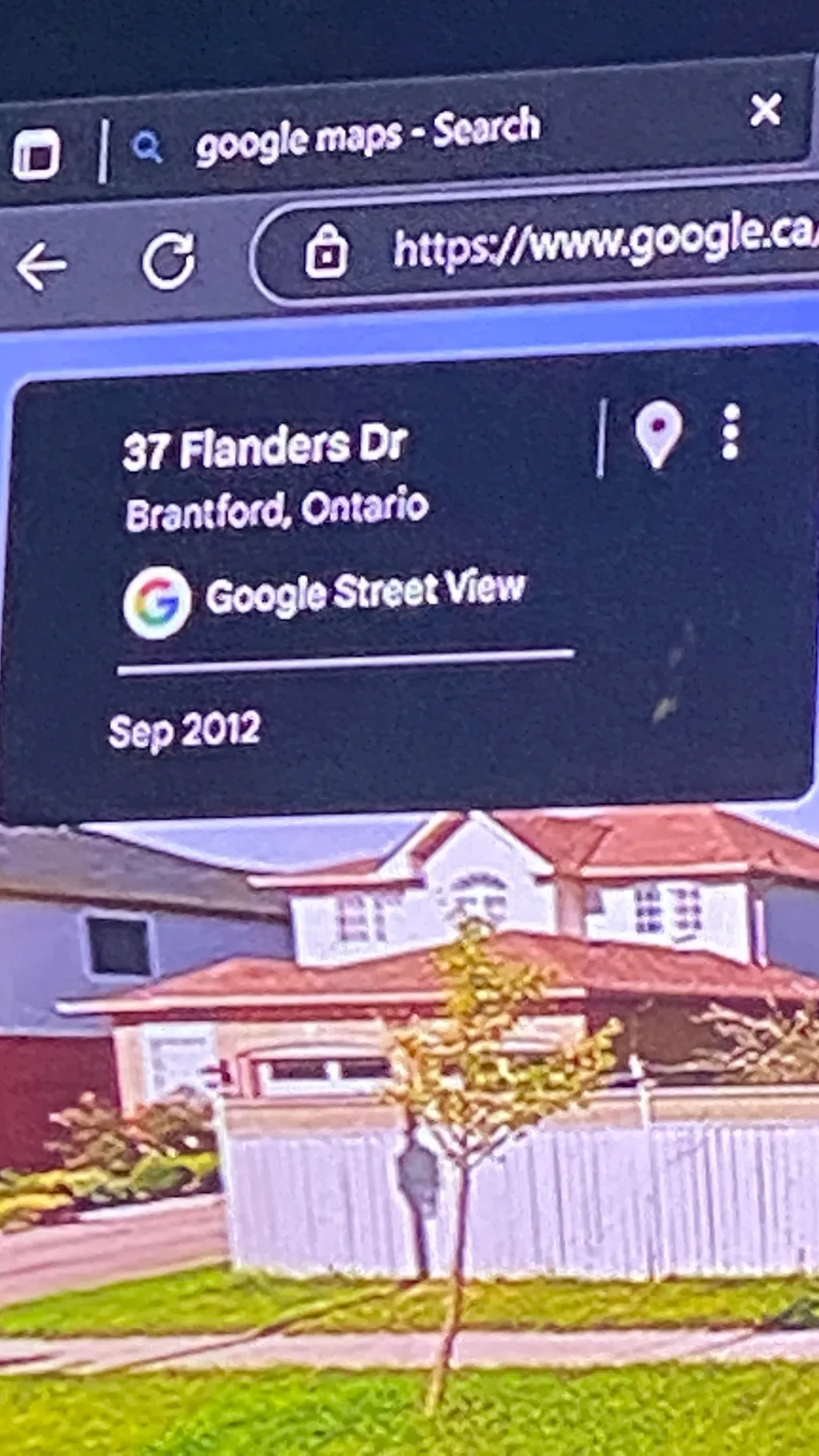 ai character: Google Maps background
