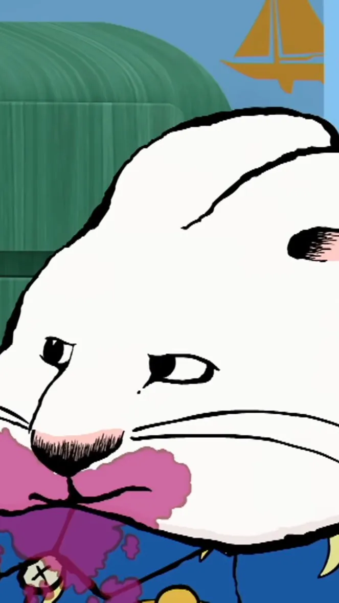 ai character: Max Bunny 11 background
