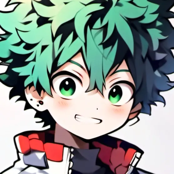chat with ai character: Middle school deku